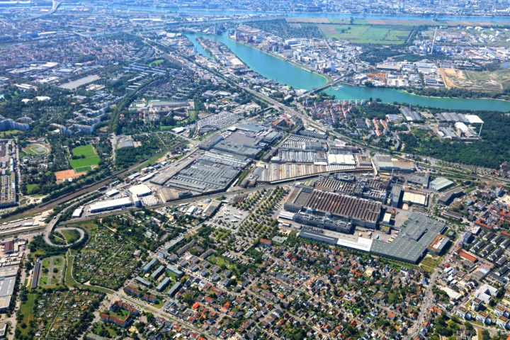 Daimler Werk Luftbild